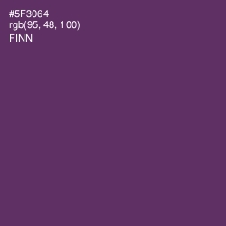 #5F3064 - Finn Color Image