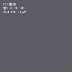 #5F5B65 - Scarpa Flow Color Image