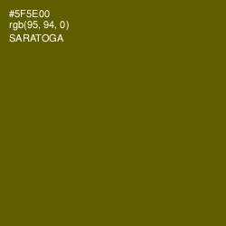 #5F5E00 - Saratoga Color Image