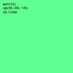 #5FFF91 - De York Color Image