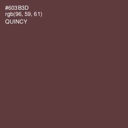 #603B3D - Quincy Color Image