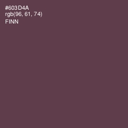 #603D4A - Finn Color Image