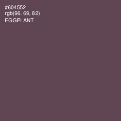#604552 - Eggplant Color Image