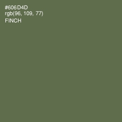 #606D4D - Finch Color Image