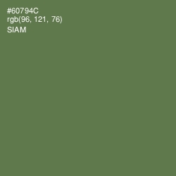 #60794C - Siam Color Image