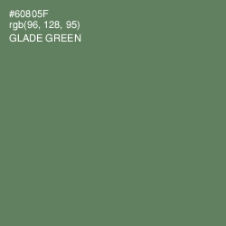 #60805F - Glade Green Color Image