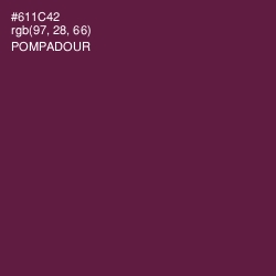 #611C42 - Pompadour Color Image