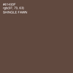 #61493F - Shingle Fawn Color Image