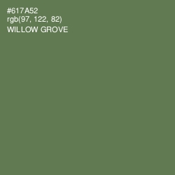#617A52 - Willow Grove Color Image