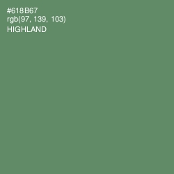 #618B67 - Highland Color Image