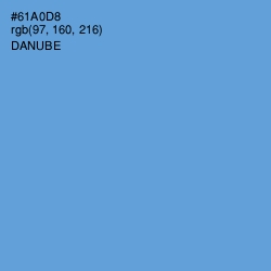 #61A0D8 - Danube Color Image