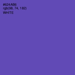 #624AB6 - Blue Violet Color Image