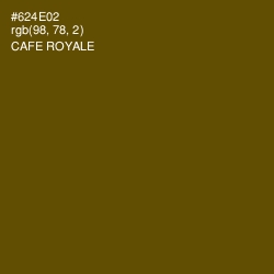 #624E02 - Cafe Royale Color Image