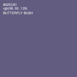 #625C81 - Butterfly Bush Color Image