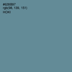 #628B97 - Hoki Color Image