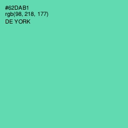 #62DAB1 - De York Color Image