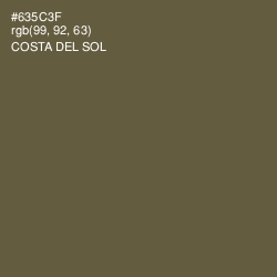 #635C3F - Costa Del Sol Color Image