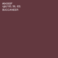 #64383F - Buccaneer Color Image