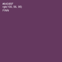#64385F - Finn Color Image