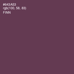 #643A53 - Finn Color Image