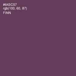 #643C57 - Finn Color Image