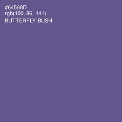 #64568D - Butterfly Bush Color Image