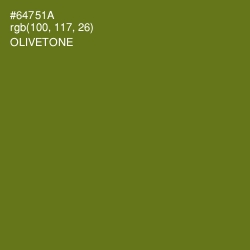 #64751A - Olivetone Color Image
