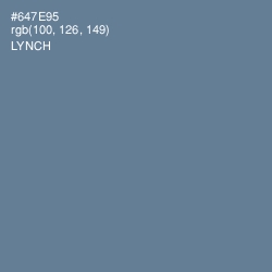 #647E95 - Lynch Color Image