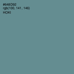 #648D92 - Hoki Color Image