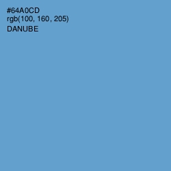 #64A0CD - Danube Color Image
