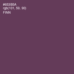 #653B5A - Finn Color Image