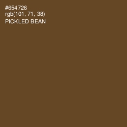 #654726 - Pickled Bean Color Image