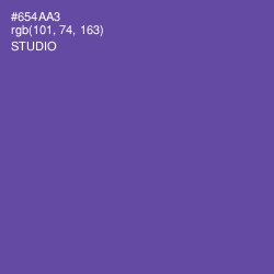 #654AA3 - Studio Color Image