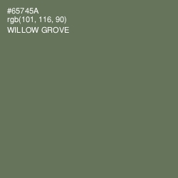 #65745A - Willow Grove Color Image