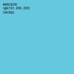#65C8DE - Viking Color Image