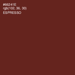 #66241E - Espresso Color Image