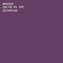 #664064 - Scorpion Color Image