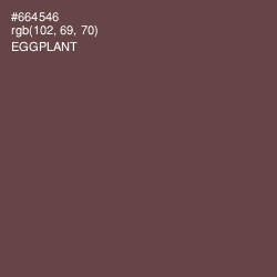 #664546 - Eggplant Color Image