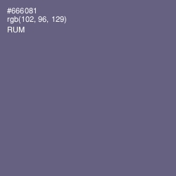 #666081 - Rum Color Image
