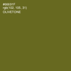 #66691F - Olivetone Color Image