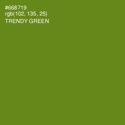 #668719 - Trendy Green Color Image