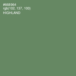#668964 - Highland Color Image