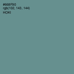 #668F90 - Hoki Color Image