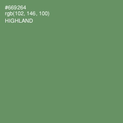 #669264 - Highland Color Image