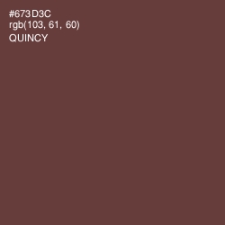 #673D3C - Quincy Color Image