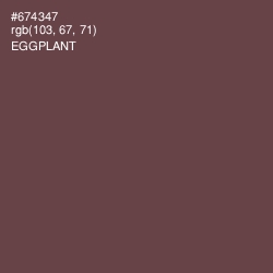 #674347 - Eggplant Color Image