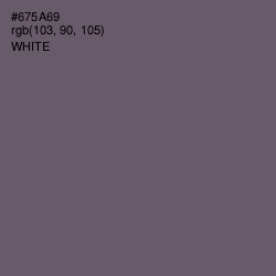 #675A69 - Salt Box Color Image