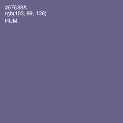 #67638A - Rum Color Image