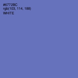 #6772BC - Deluge Color Image