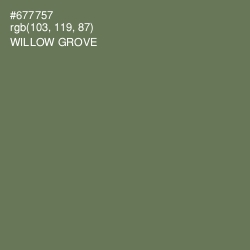 #677757 - Willow Grove Color Image